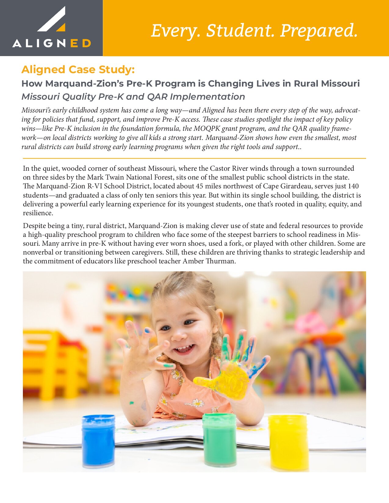 Pre-K Case Study - Marquand Zion preview